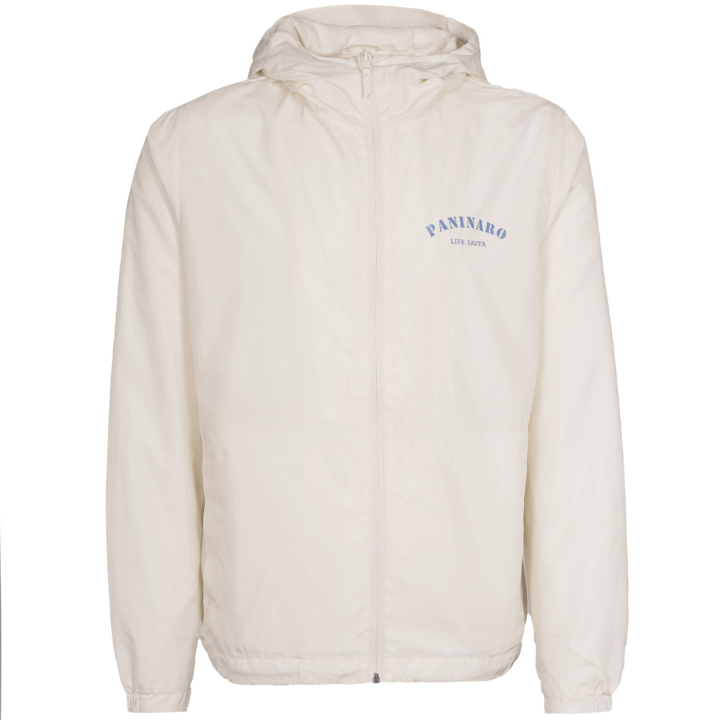Paninaro Life Saver Hooded Jacket - White/Blue