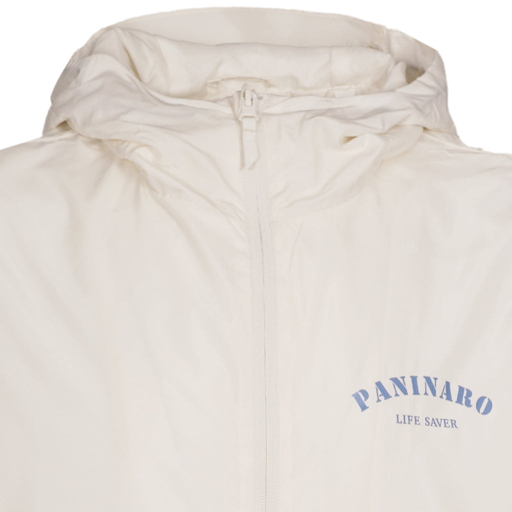 Paninaro Life Saver Hooded Jacket - White/Blue
