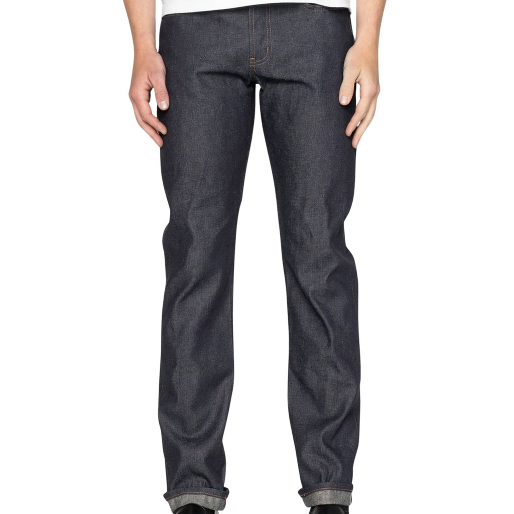 Naked and Famous Denim Weird Guy Hemp Blend Selvedge - Indigo