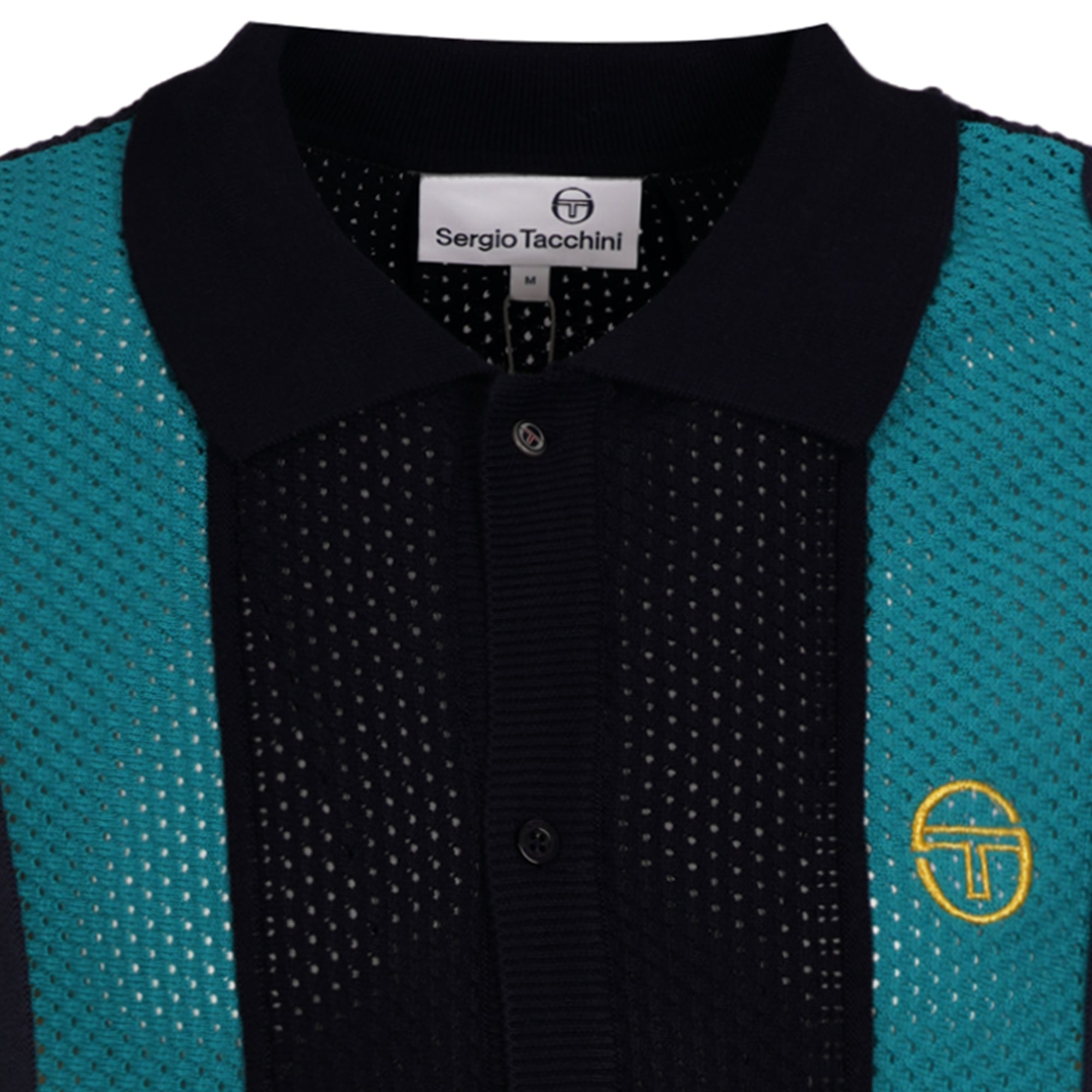 Sergio Tacchini Montell Knit Polo Shirt - Maritime