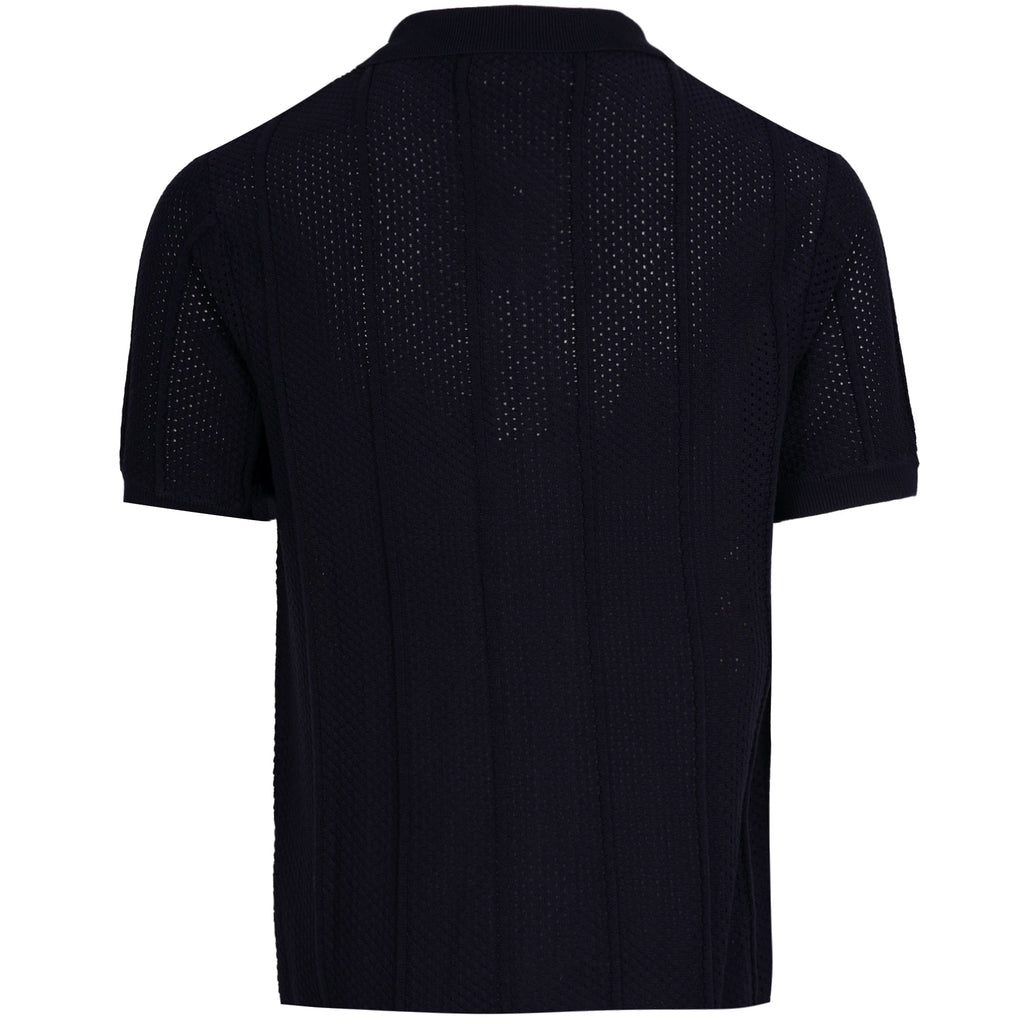 Sergio Tacchini Montell Knit Polo Shirt - Maritime