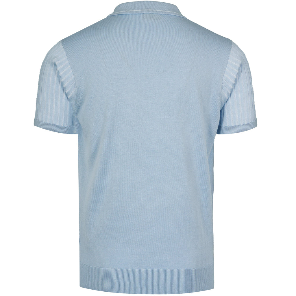 Gabicci Vintage Dimitri Polo Shirt - Surf