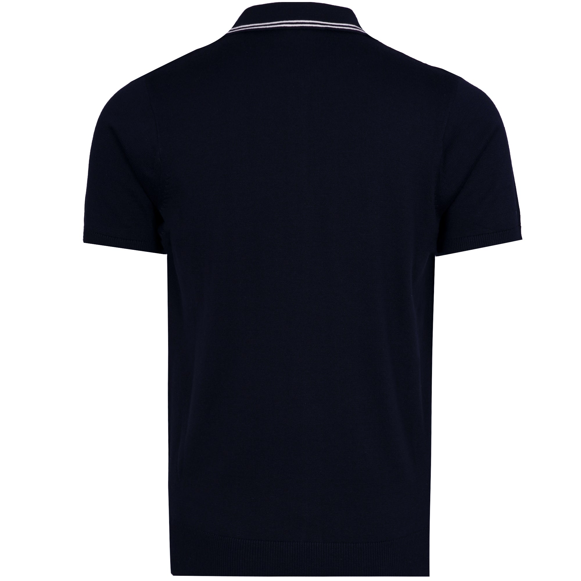 Gabicci Vintage Geller Knit Polo - Navy