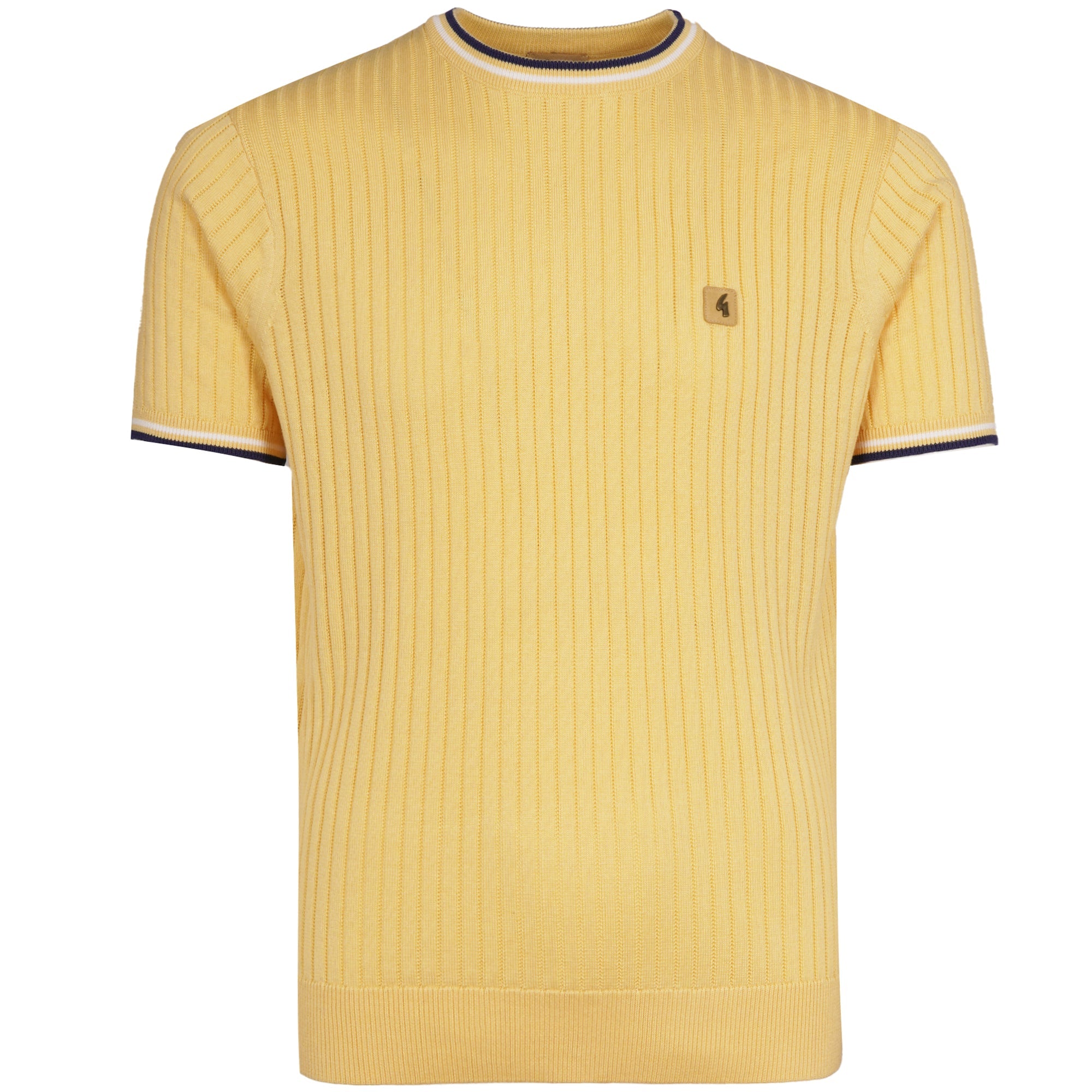 Santino Knit T-Shirt - Lemon