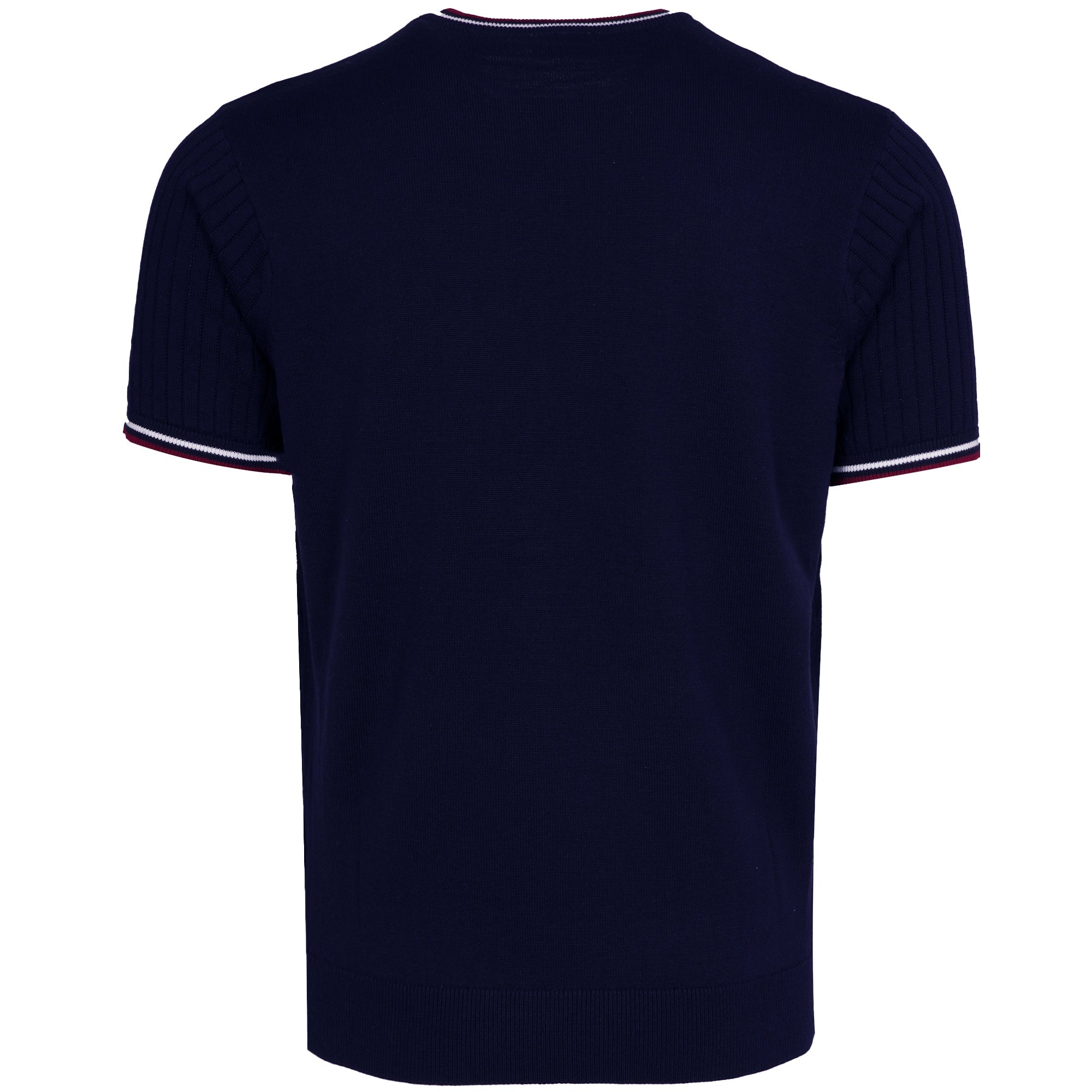 Santino Knit T-Shirt - Navy