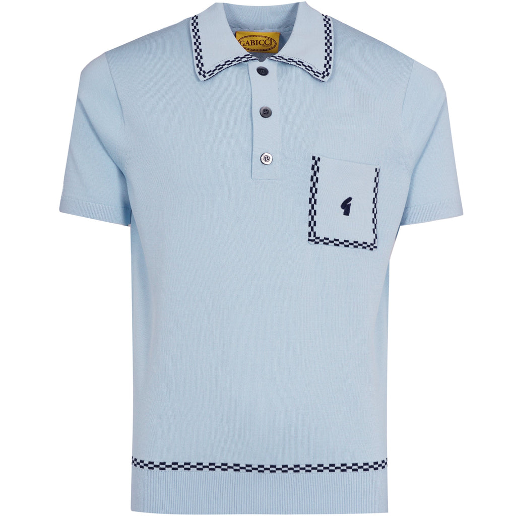 Gabicci Vintage Alexander Polo Shirt - Surf