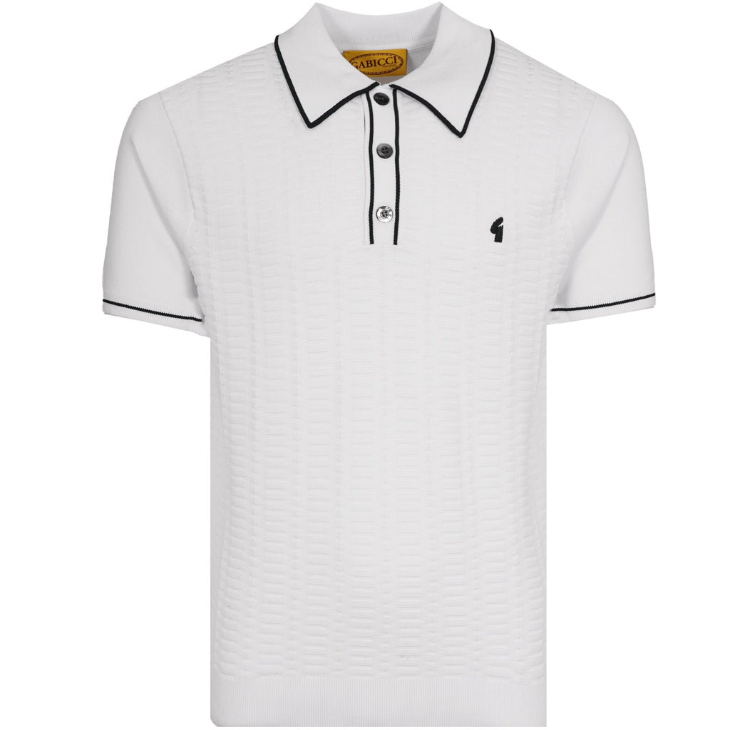 Gabicci Vintage Ronnie Polo - White