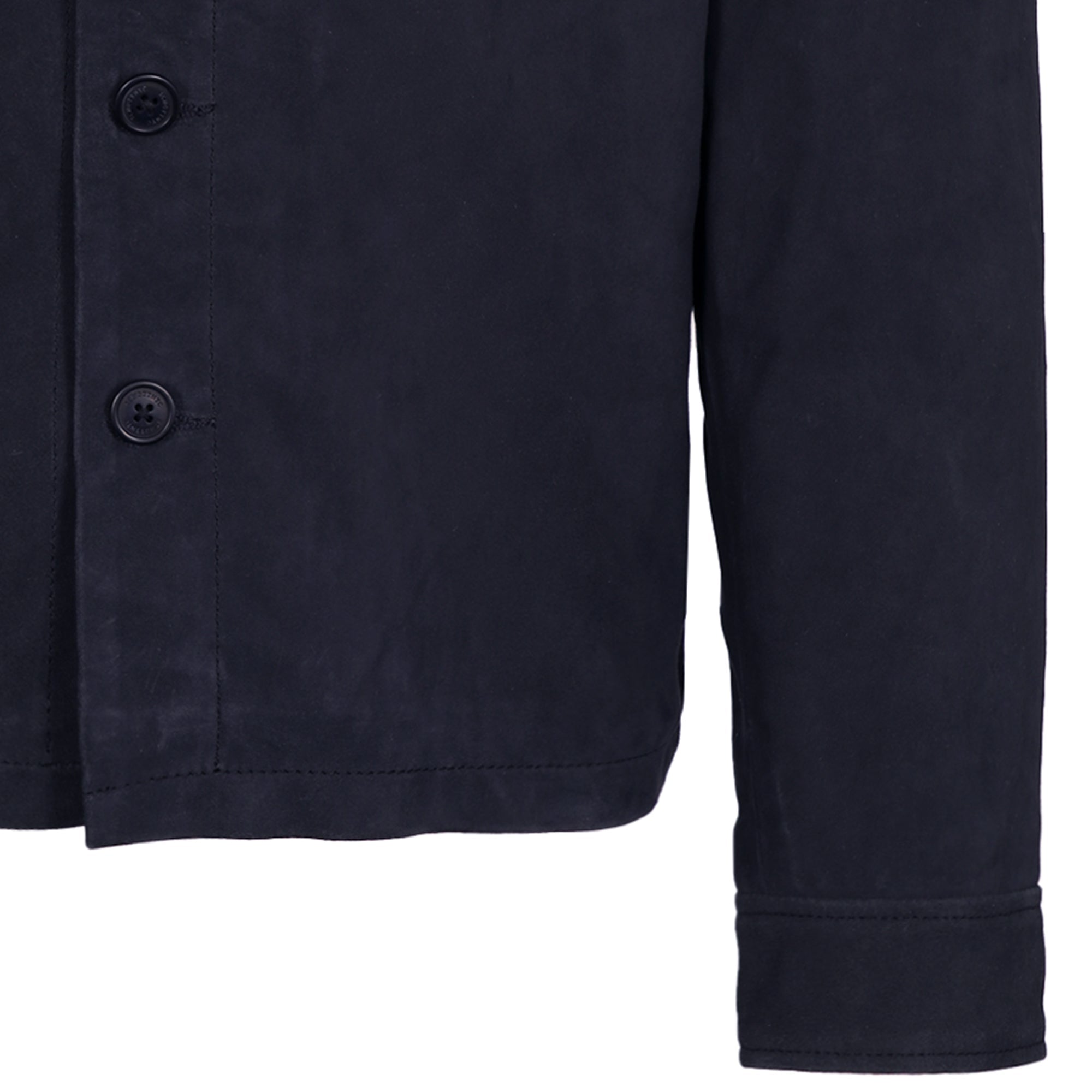 Suede Jacket - Navy
