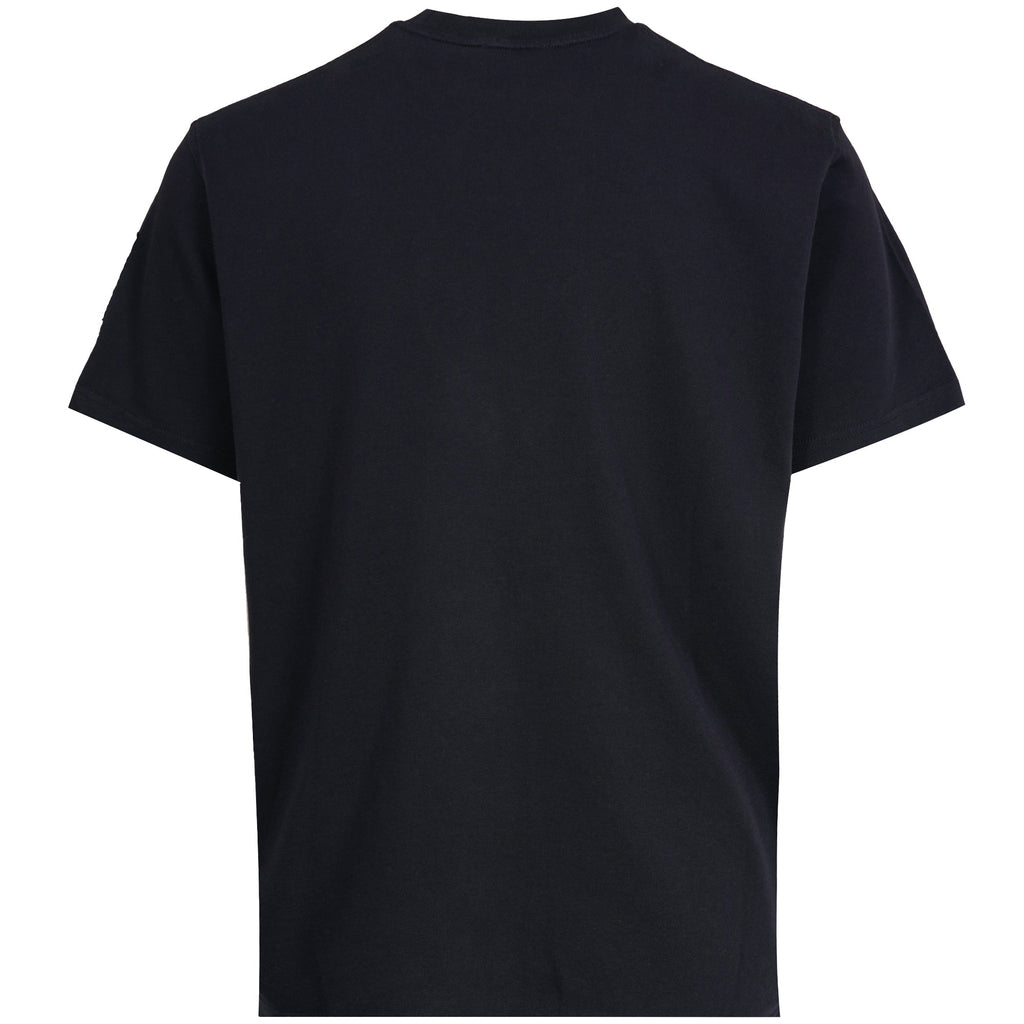 Rockport Archive Highland Front Logo Washed Crew Neck T-Shirt - Navy