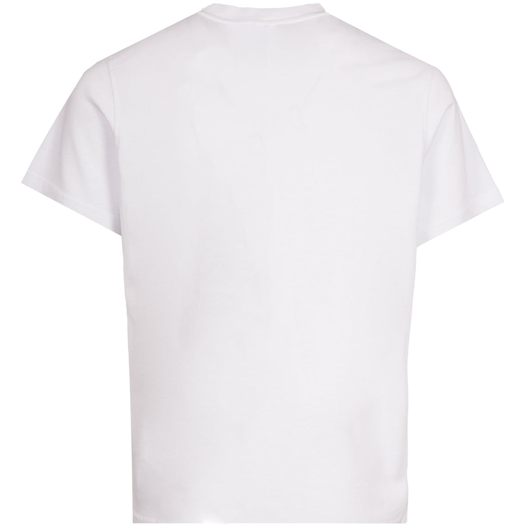 Rockport Archive Hampshire Block Print Logo Crew Neck T-Shirt  - White