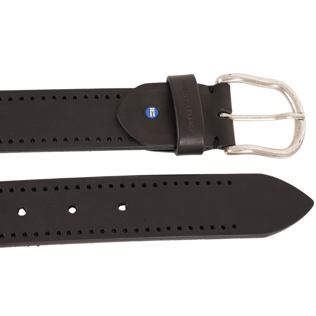 Miguel Bellido Belts Leather Belt - Black