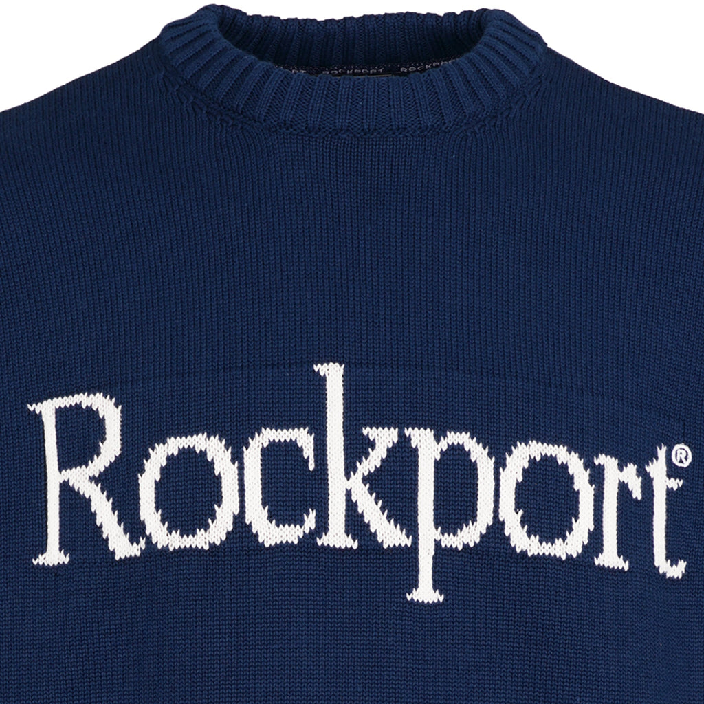 Rockport Archive Knitwear Crew Sweater - Navy