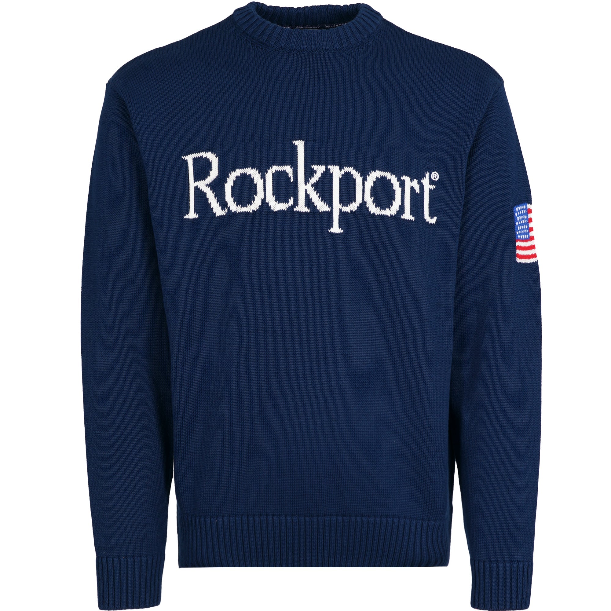 Rockport Archive Knitwear Crew Sweater - Navy