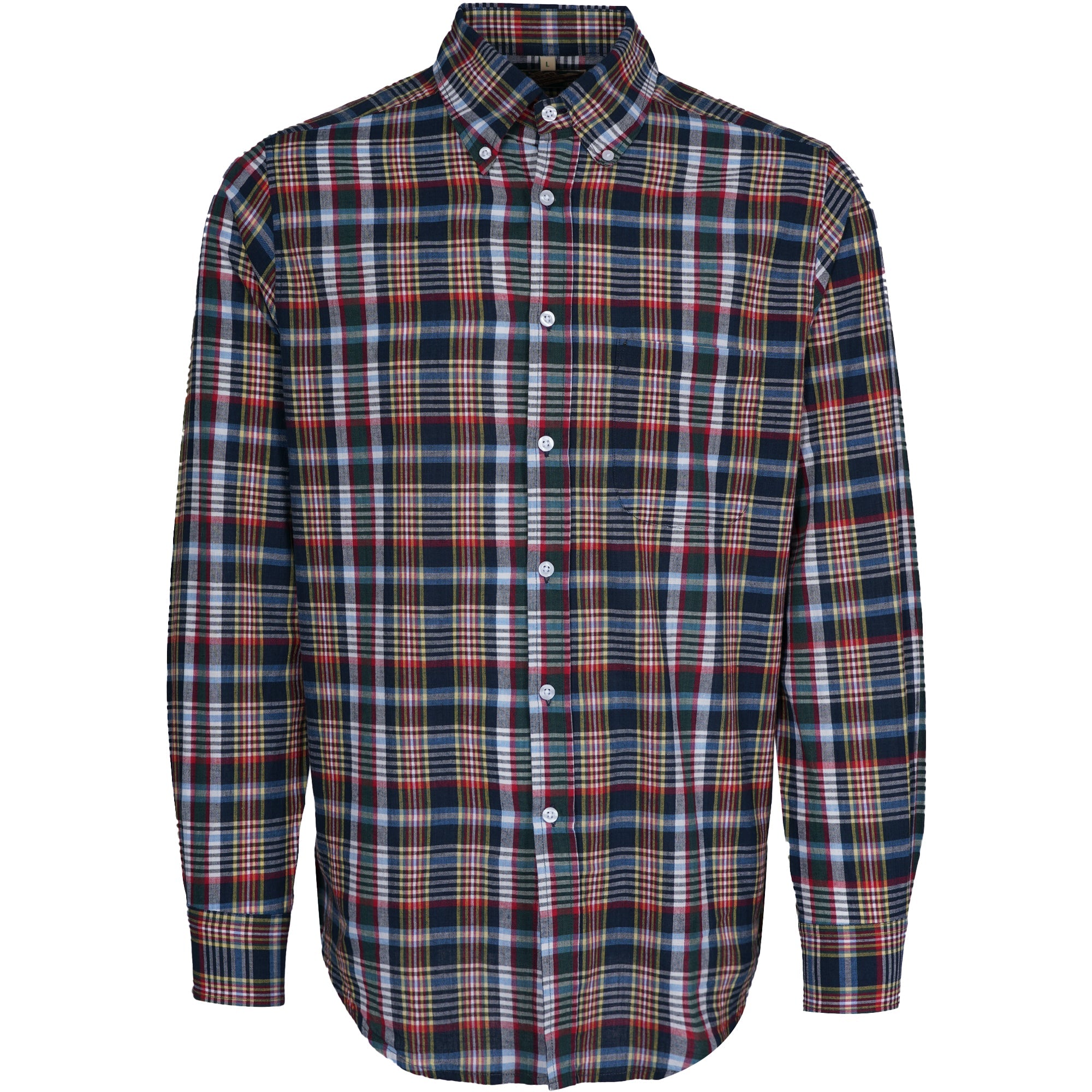 Madras Classics Long Sleeved Shirt - Multi Check
