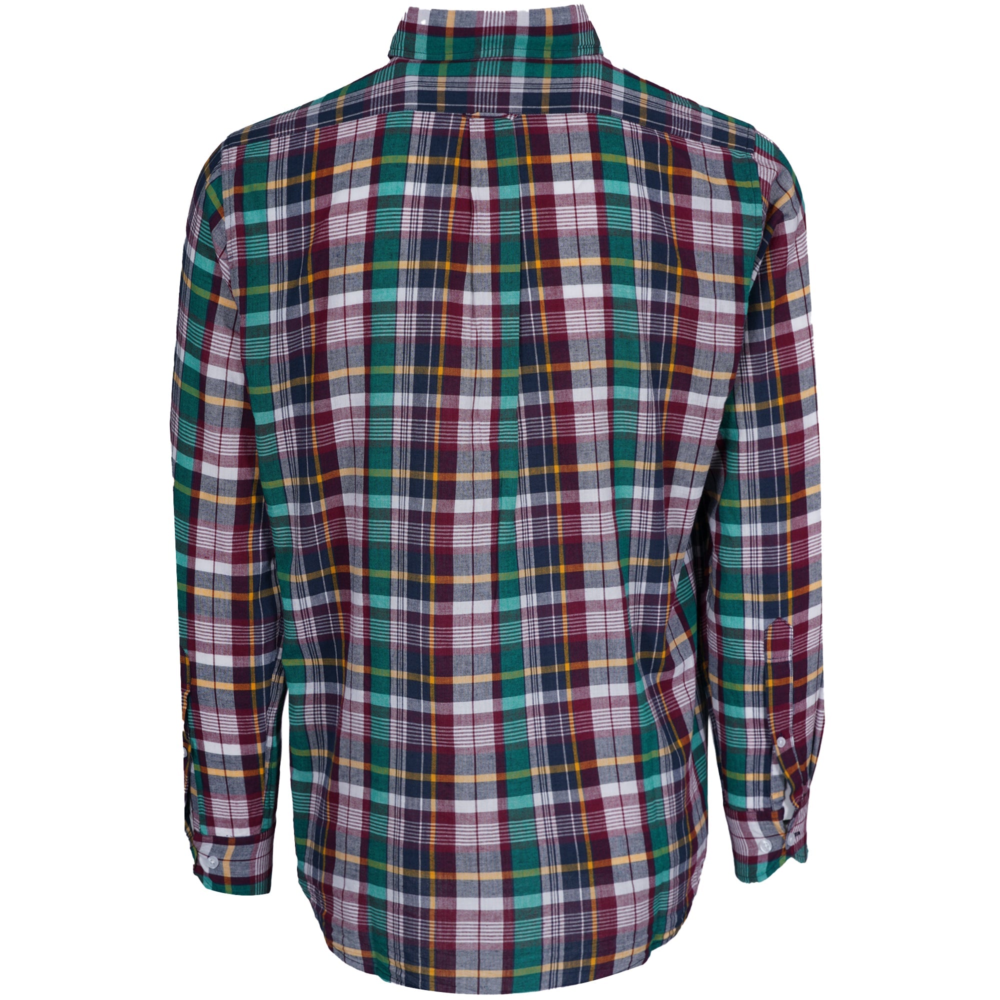 Madras Classics Long Sleeved Shirt - Green Check