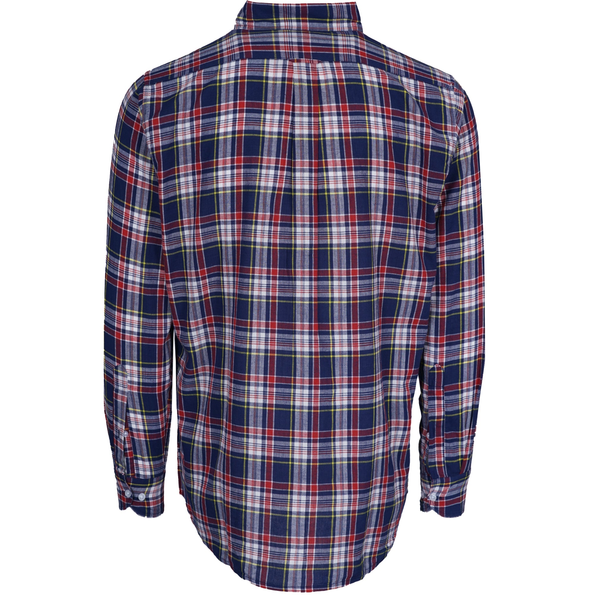 Madras Classics Long Sleeved Shirt - Red Check