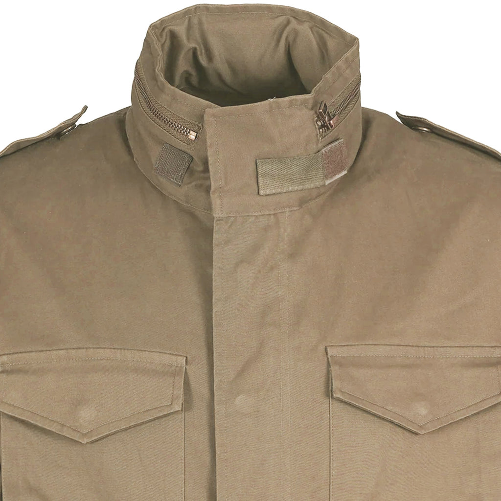 Real Hoxton M-65 Field Jacket - Beige