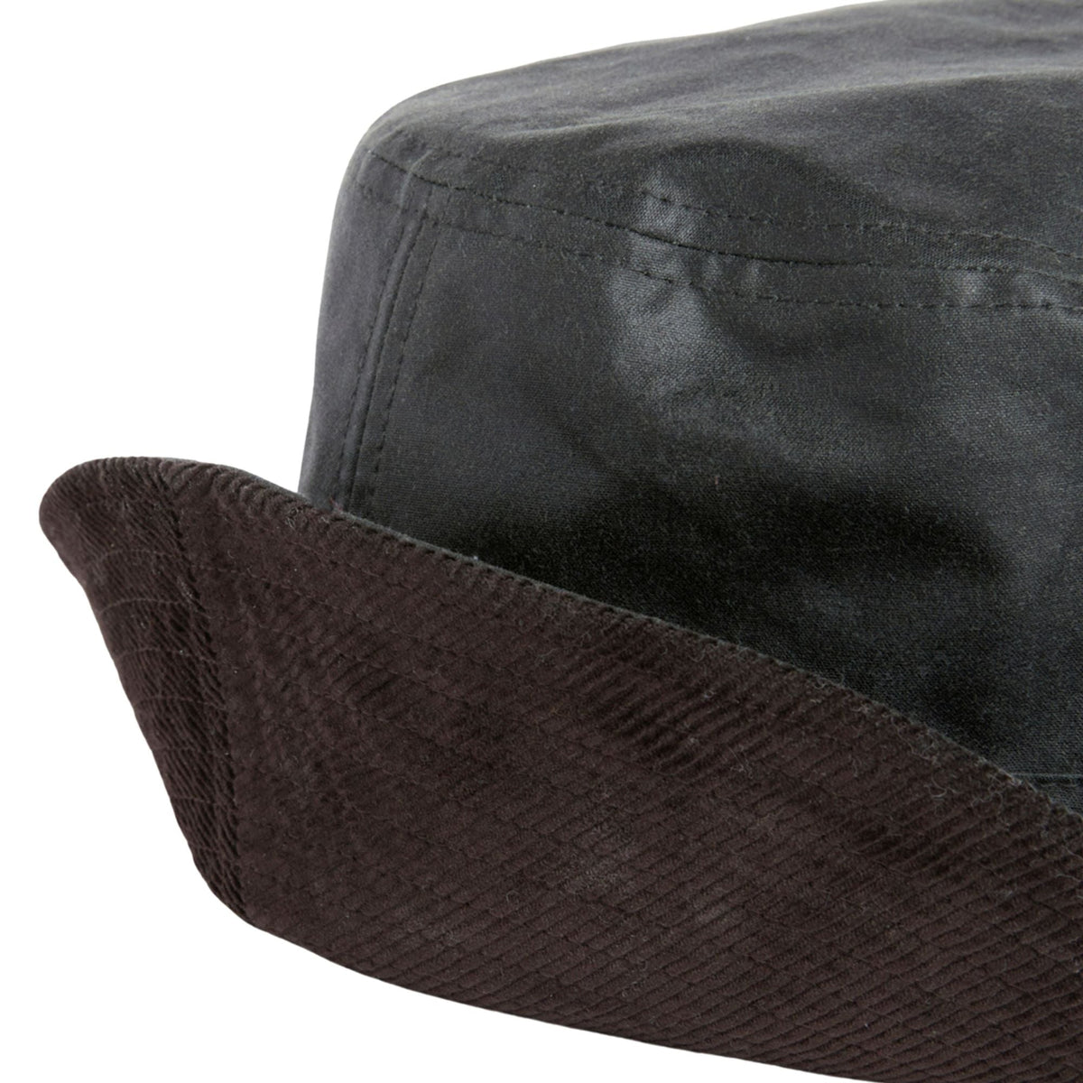 Barbour x A.P.C Wax Bucket Hat - Dark Sage