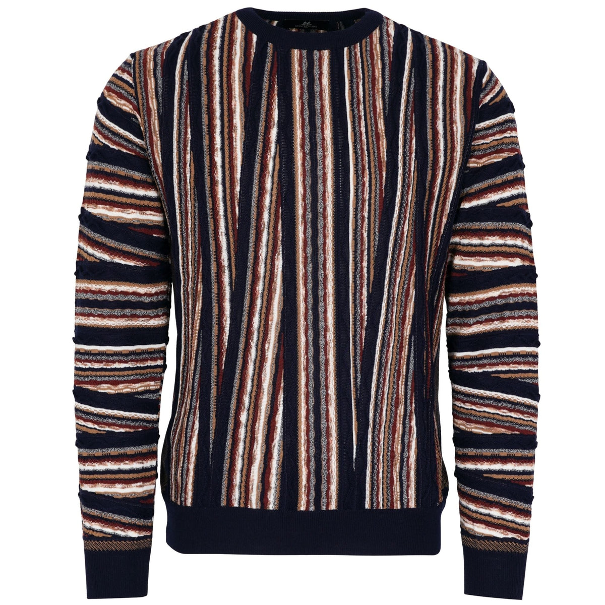 Montechiaro Tridimensional Pullover Sweater - Multicolour
