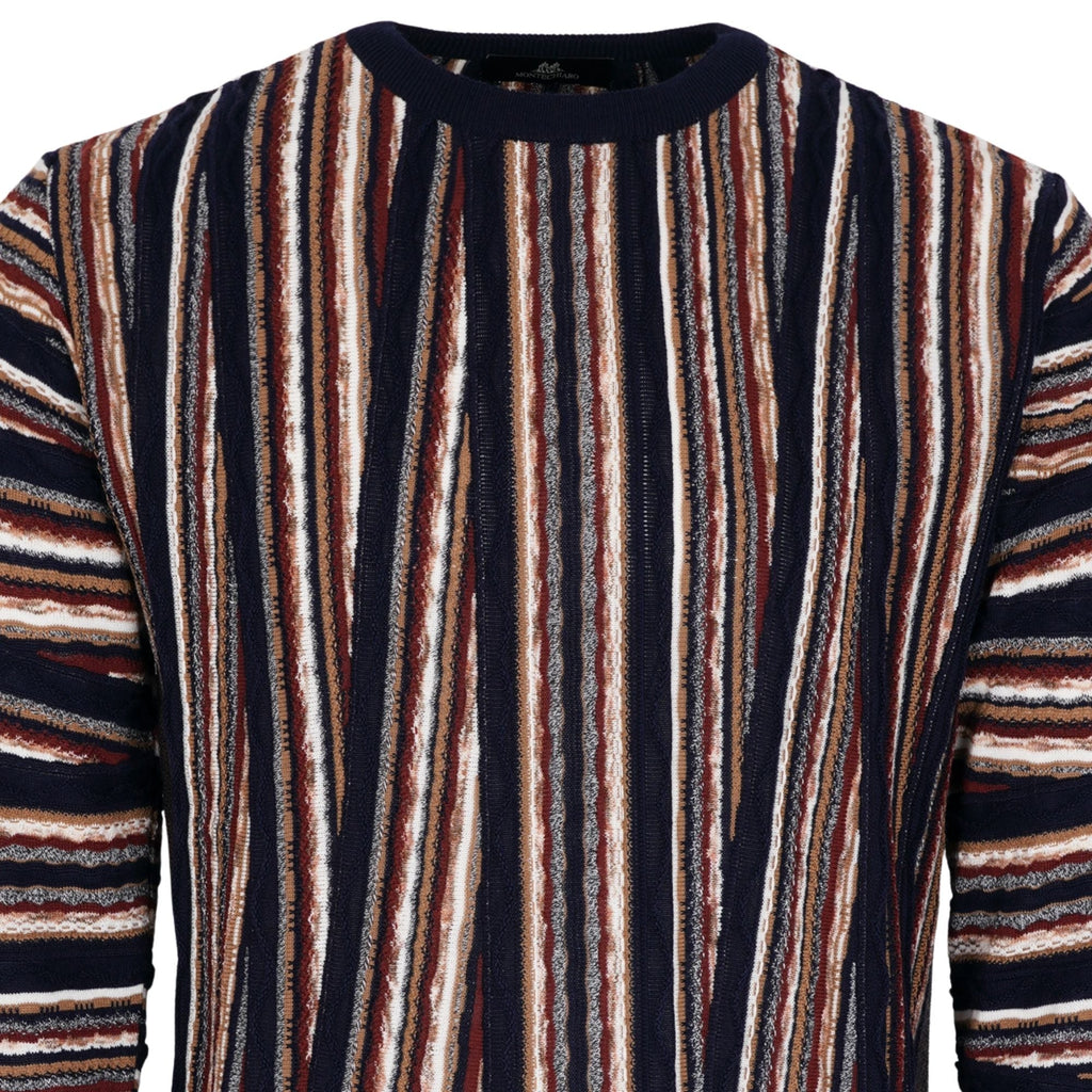 Montechiaro Tridimensional Pullover Sweater - Multicolour