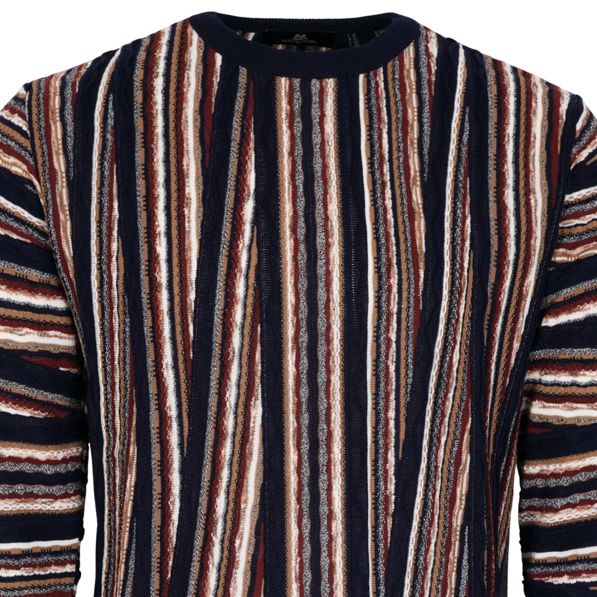 Montechiaro Tridimensional Pullover Sweater - Multicolour