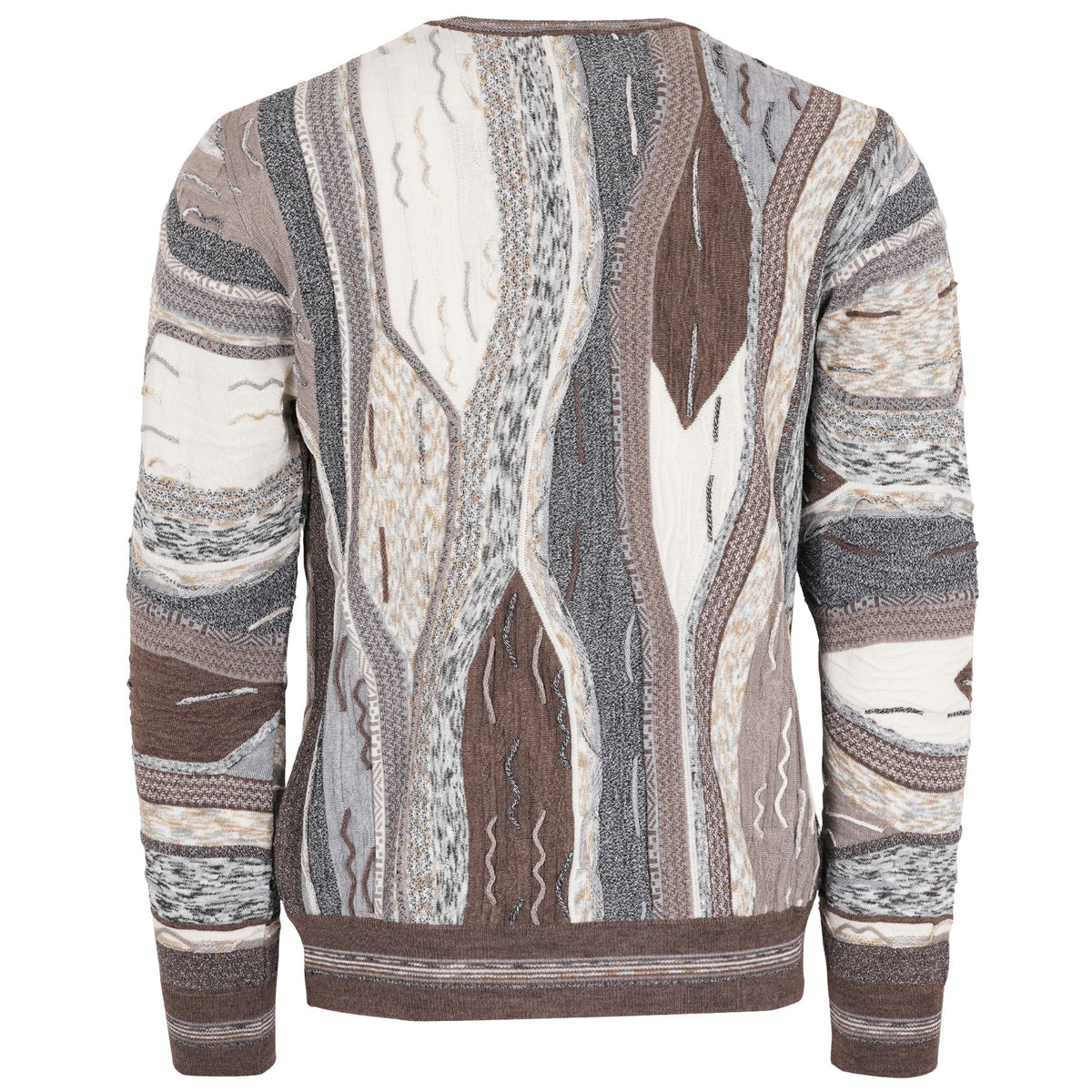 Montechiaro Tridimensional Pullover Sweater - Sand