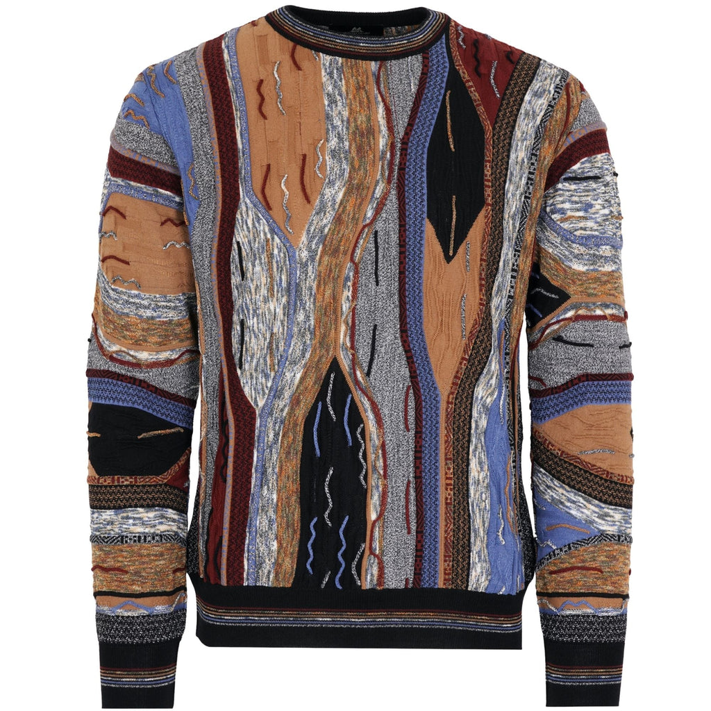 Montechiaro Tridimensional Pullover Sweater - Multi