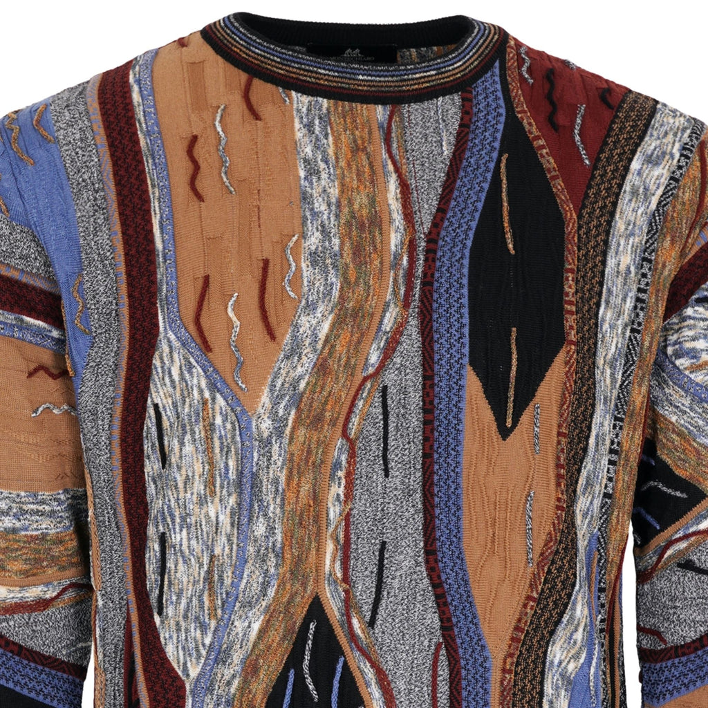 Montechiaro Tridimensional Pullover Sweater - Multi