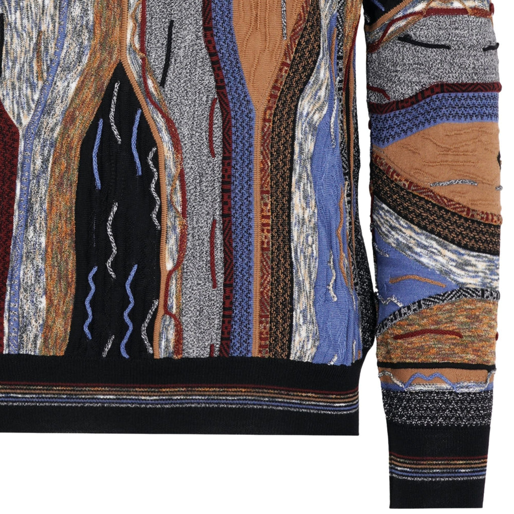 Montechiaro Tridimensional Pullover Sweater - Multi