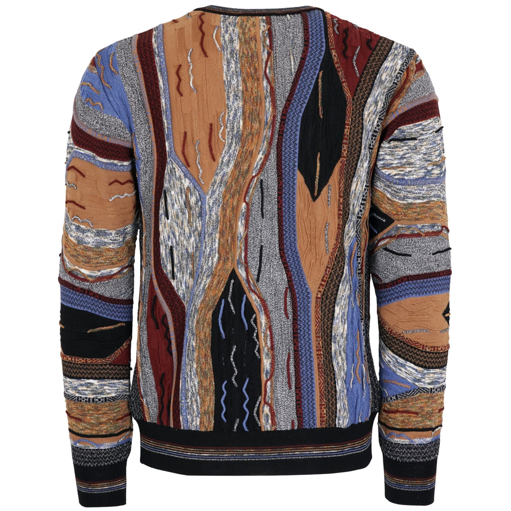 Montechiaro Tridimensional Pullover Sweater - Multi