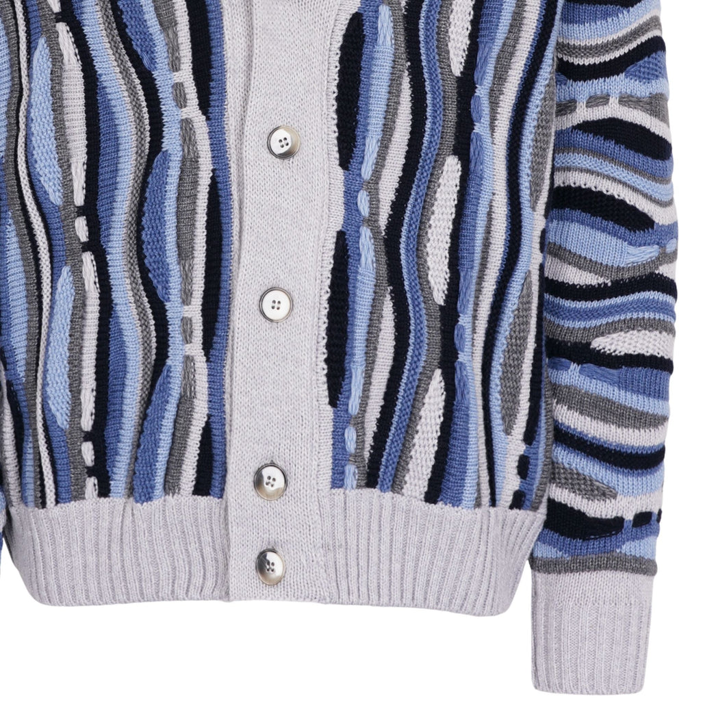 Montechiaro Tridimensional Cardigan - Silver