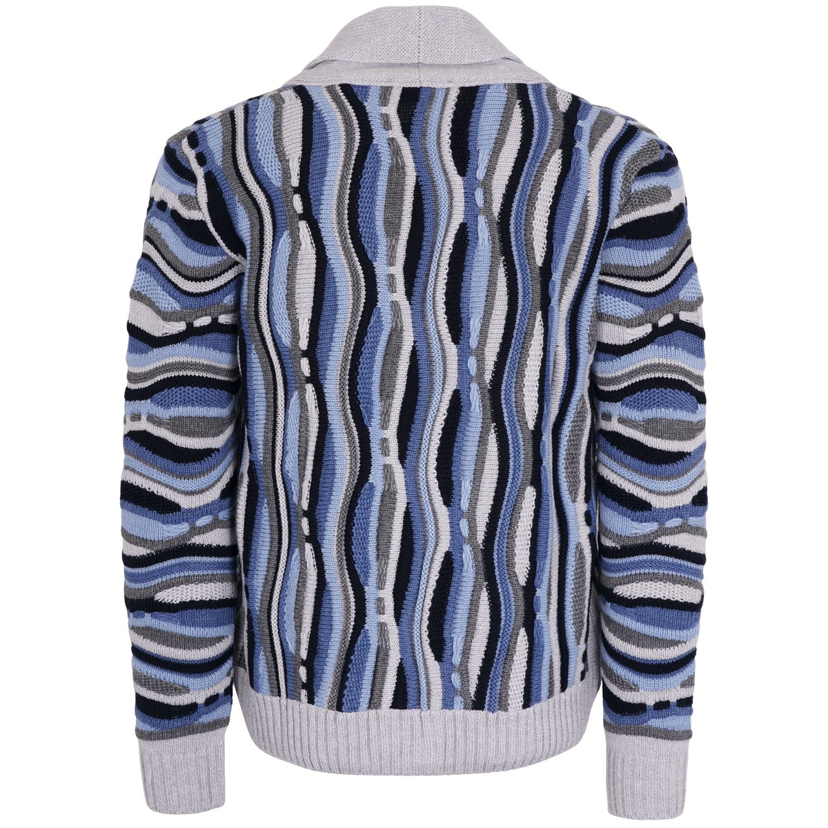Montechiaro Tridimensional Cardigan - Silver