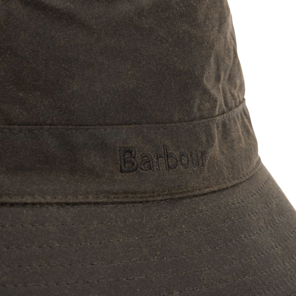 Barbour Wax Sports Hat - Olive