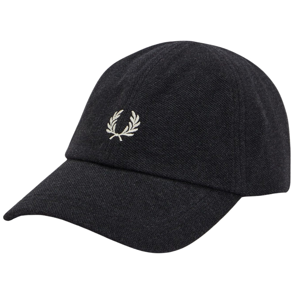 Fred Perry Classic Piqué Cap - Charcoal