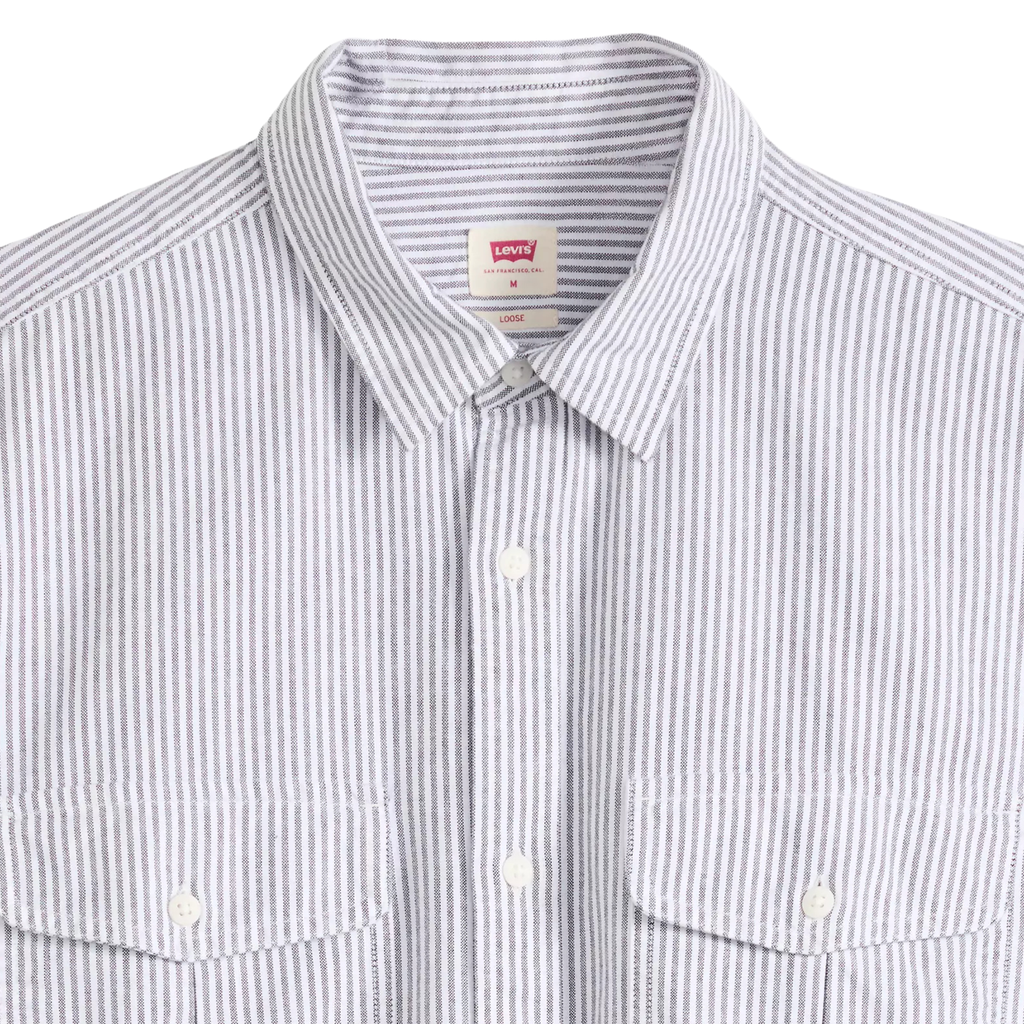 Levi's® Short Sleeve Loose Shirt - Stripe