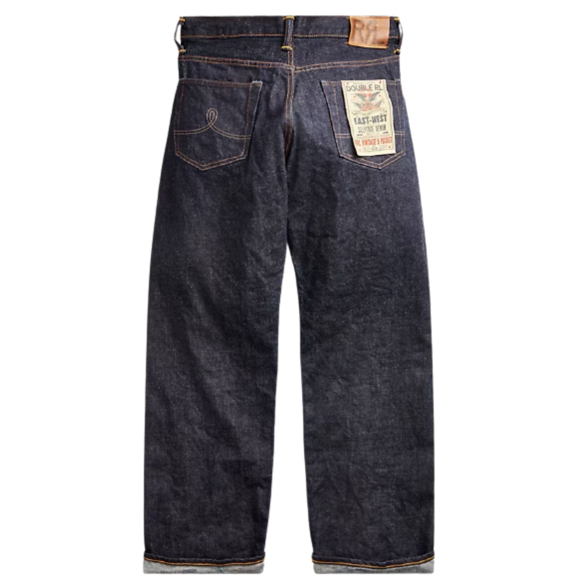RRL by Ralph Lauren Vintage 5-Pocket East-West Selvedge Jean - Blue