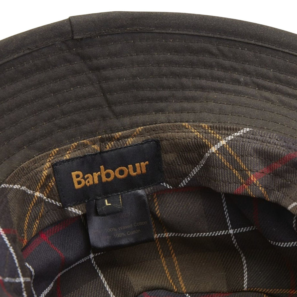 Barbour Wax Sports Hat - Olive