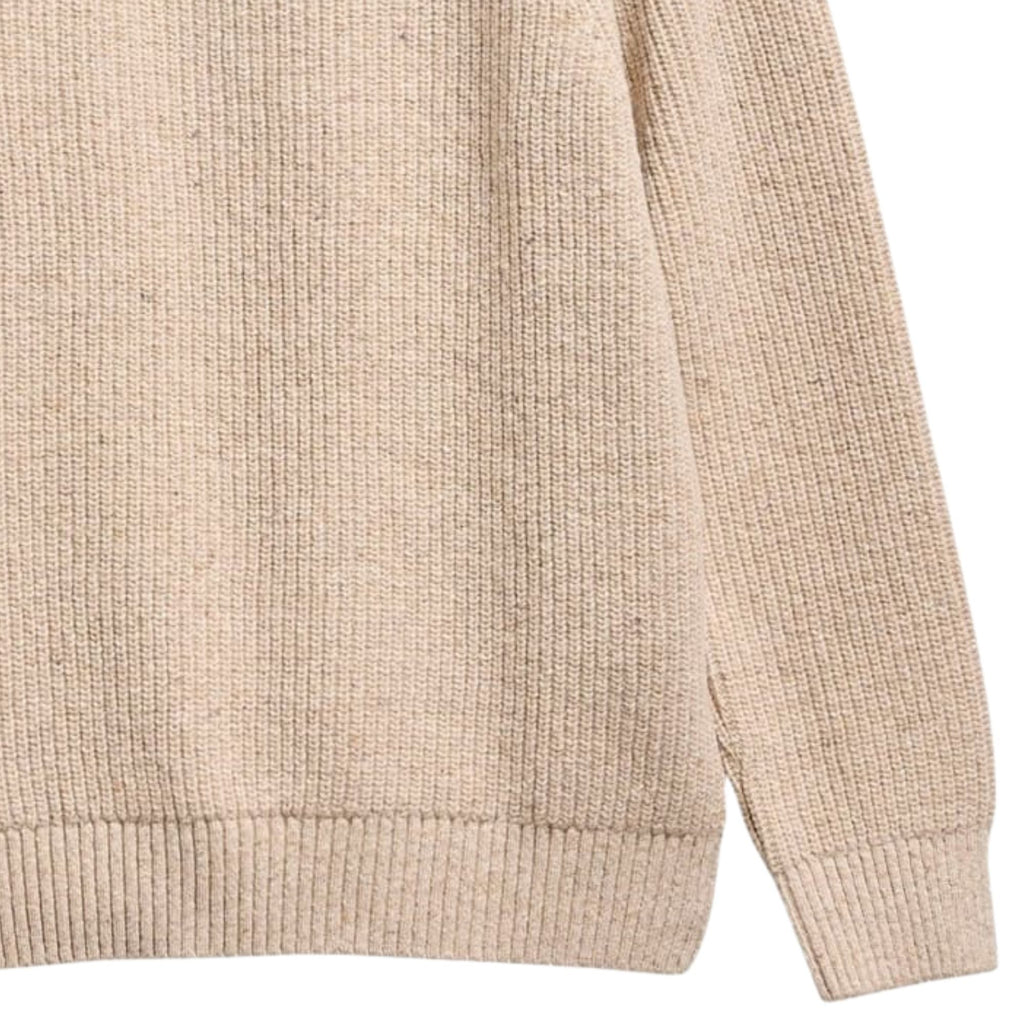 Barbour Fleck Half Zip - Pearl