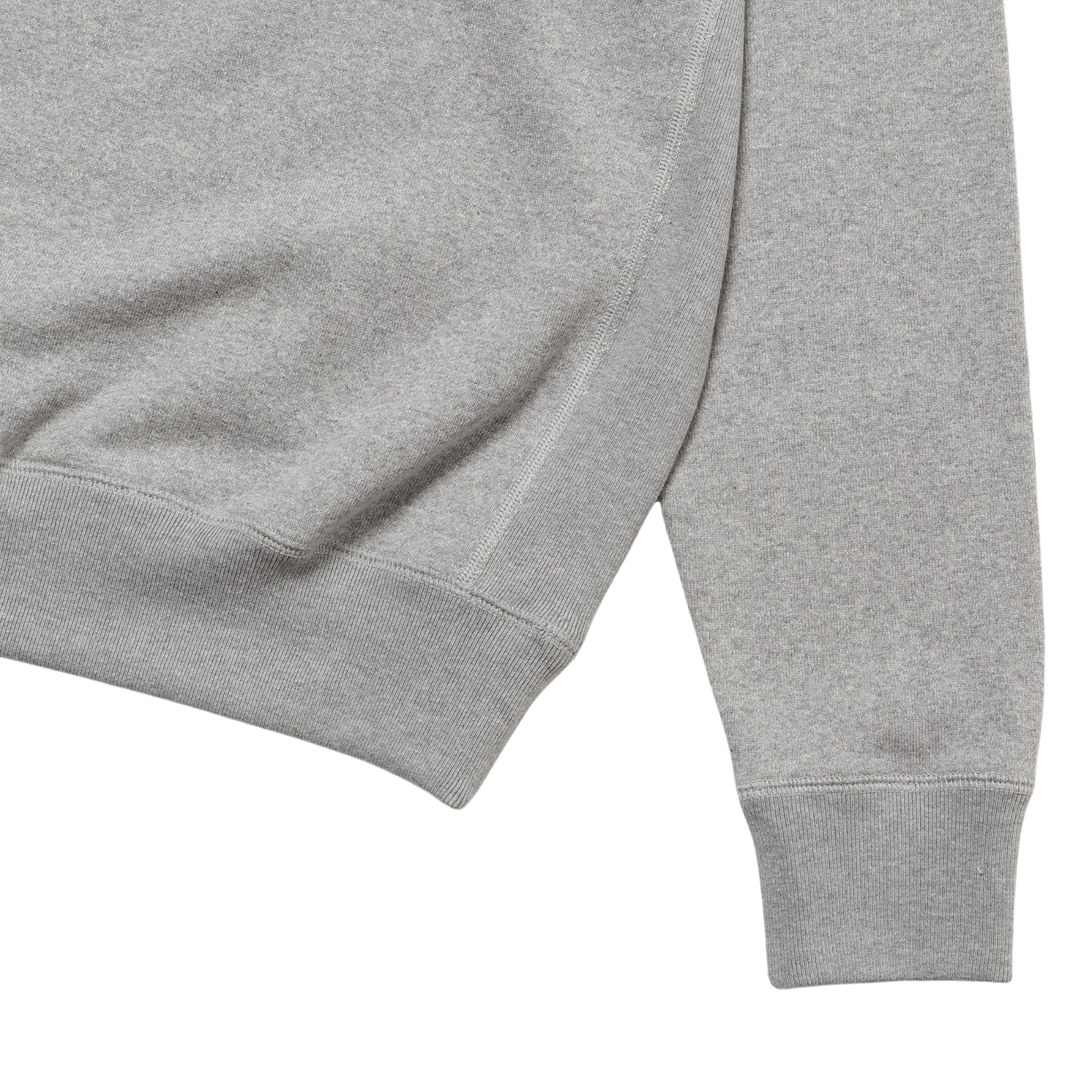 Wonder Looper Pullover Crewneck Super Looper French Terry - Heather Grey
