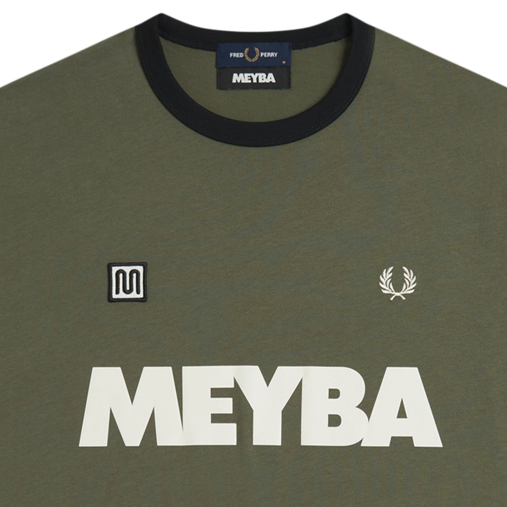 Fred Perry x Meyba T-Shirt - Wreath Green