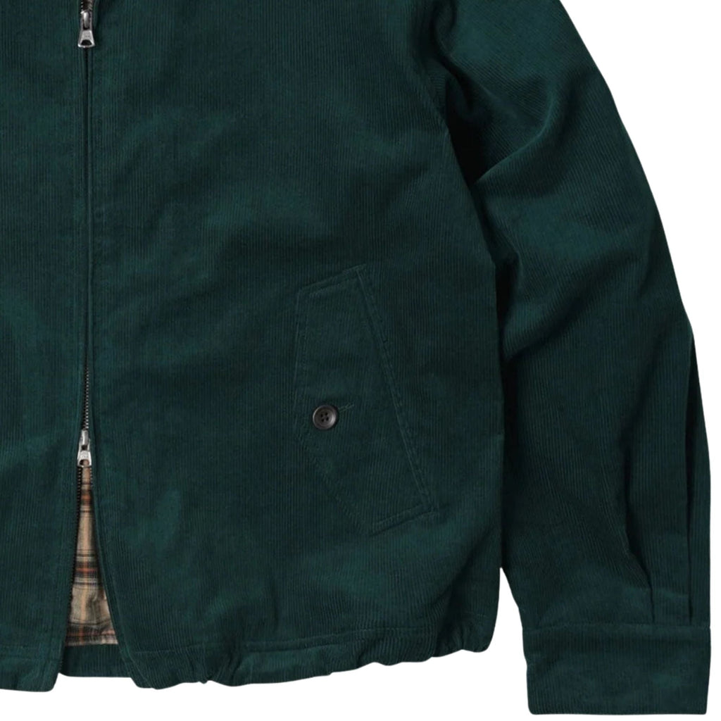 FrizmWORKS Corduroy Buddy Harrington Jacket - Dark Green
