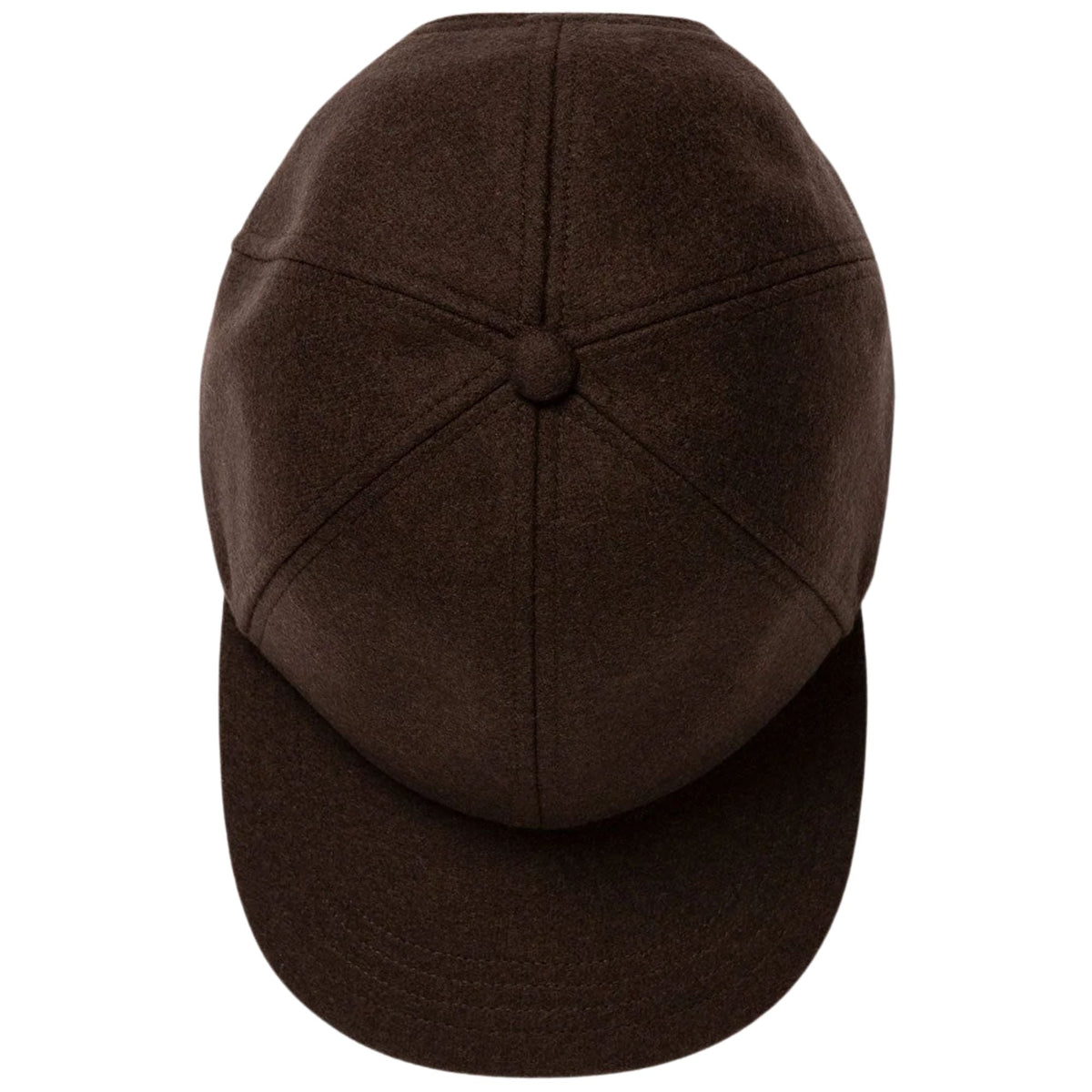 Sunspel Boiled Wool Cap - Truffle