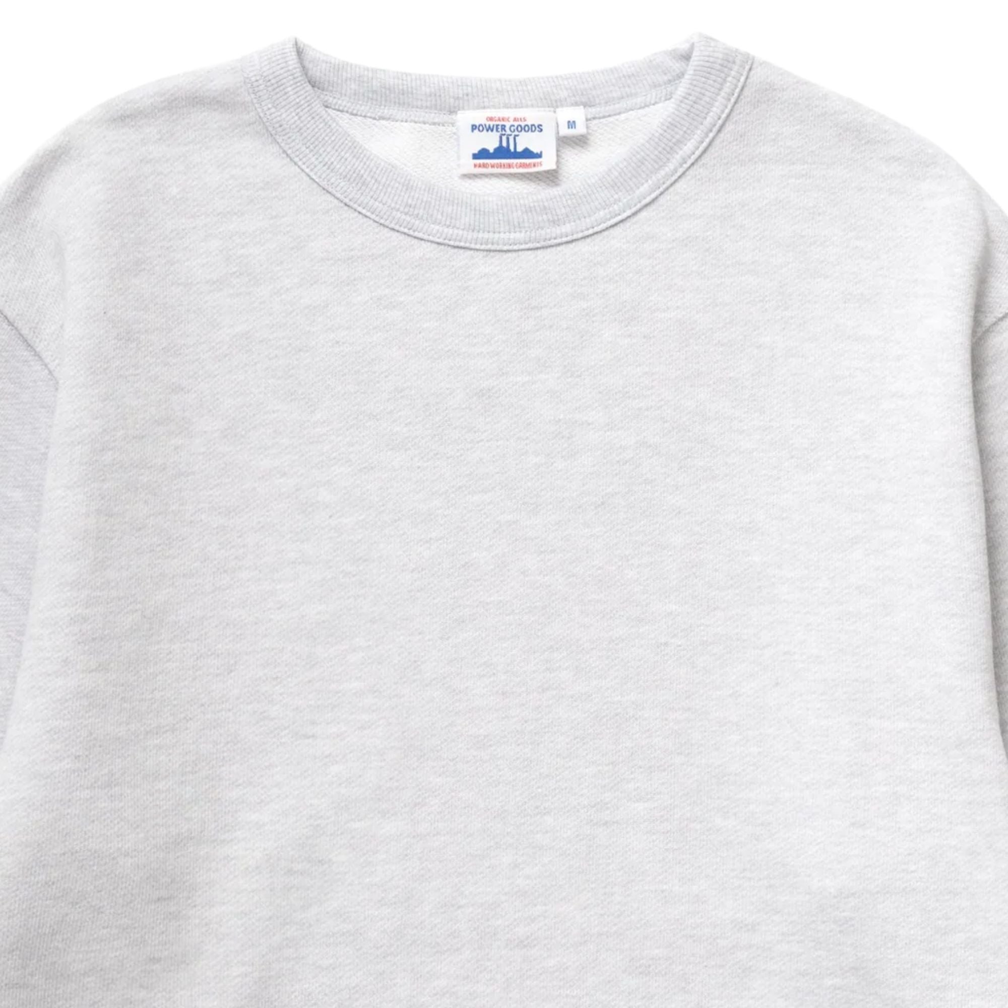 Power Goods Loopback Crewneck - Ash