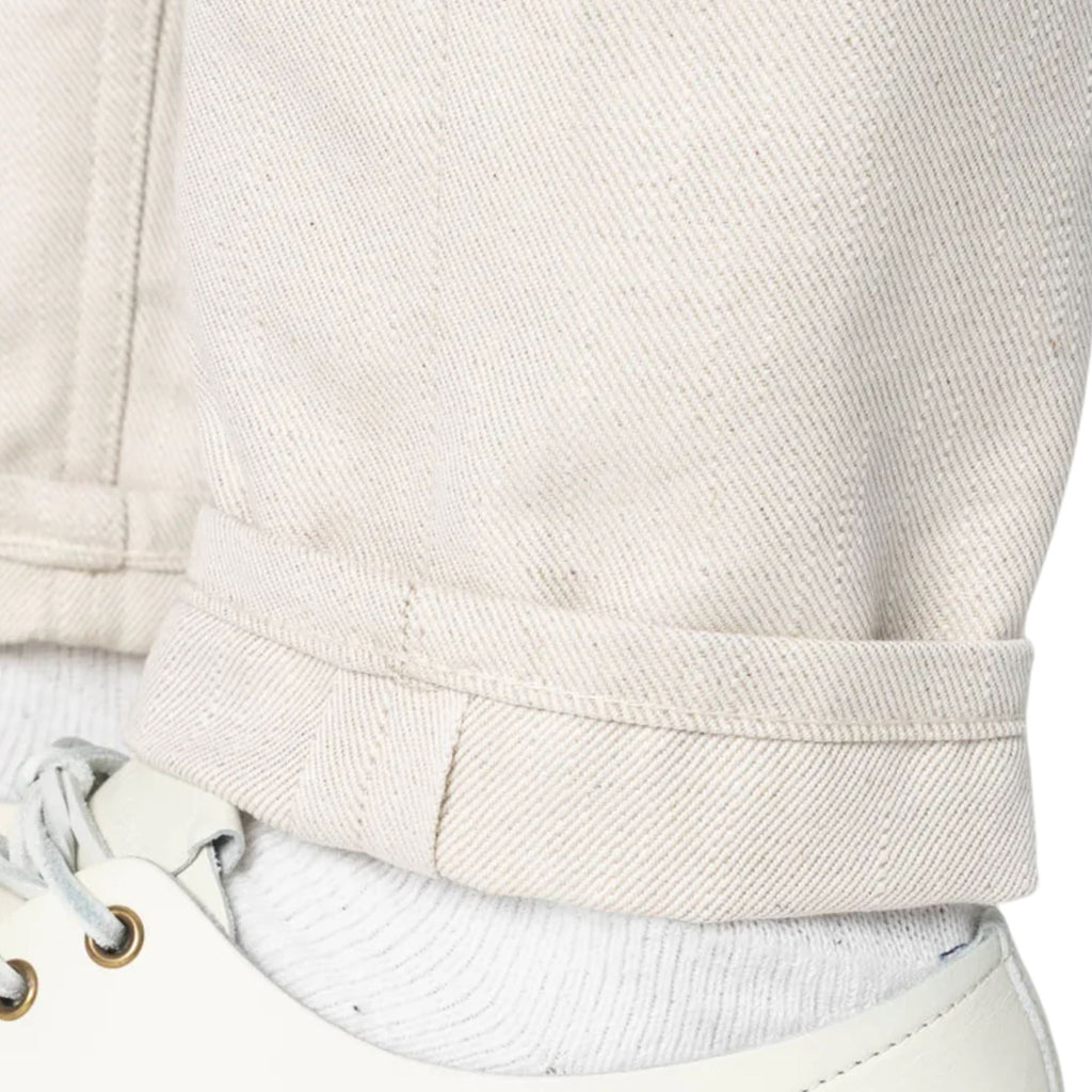 Naked and Famous Denim Easy Guy Tabi Selvedge - Off White