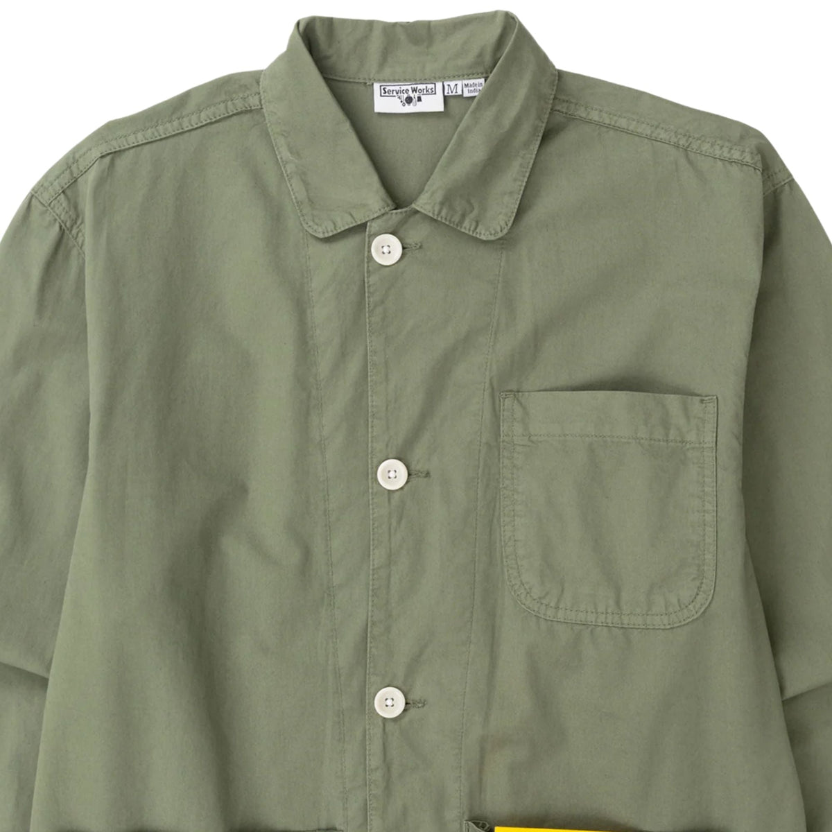 Service Works Tech Twill Easy Chef Shirt - Olive
