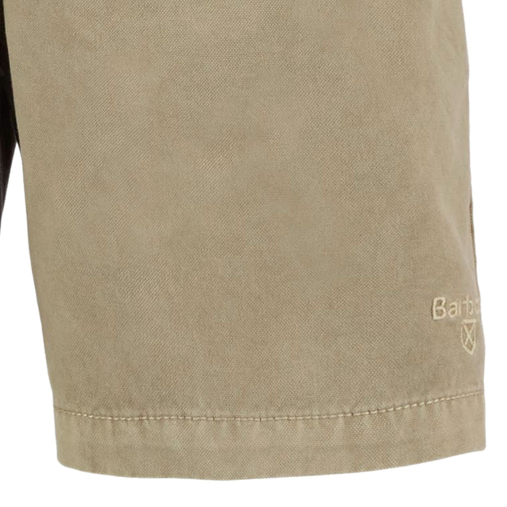 Barbour Washed Oxford Relaxed Shorts - Washed