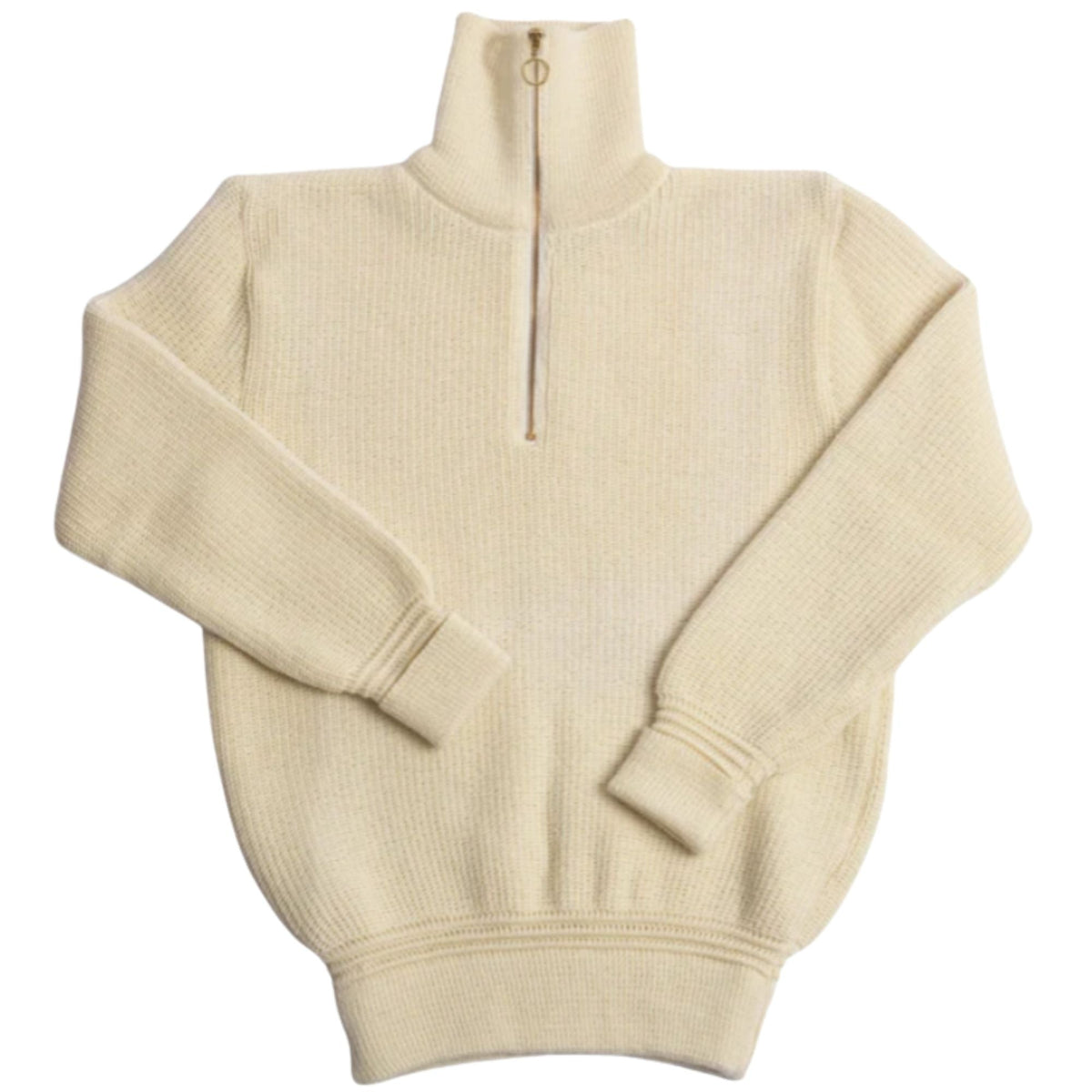 Heimat Virgin Wool Skipper Sweater - Seashell