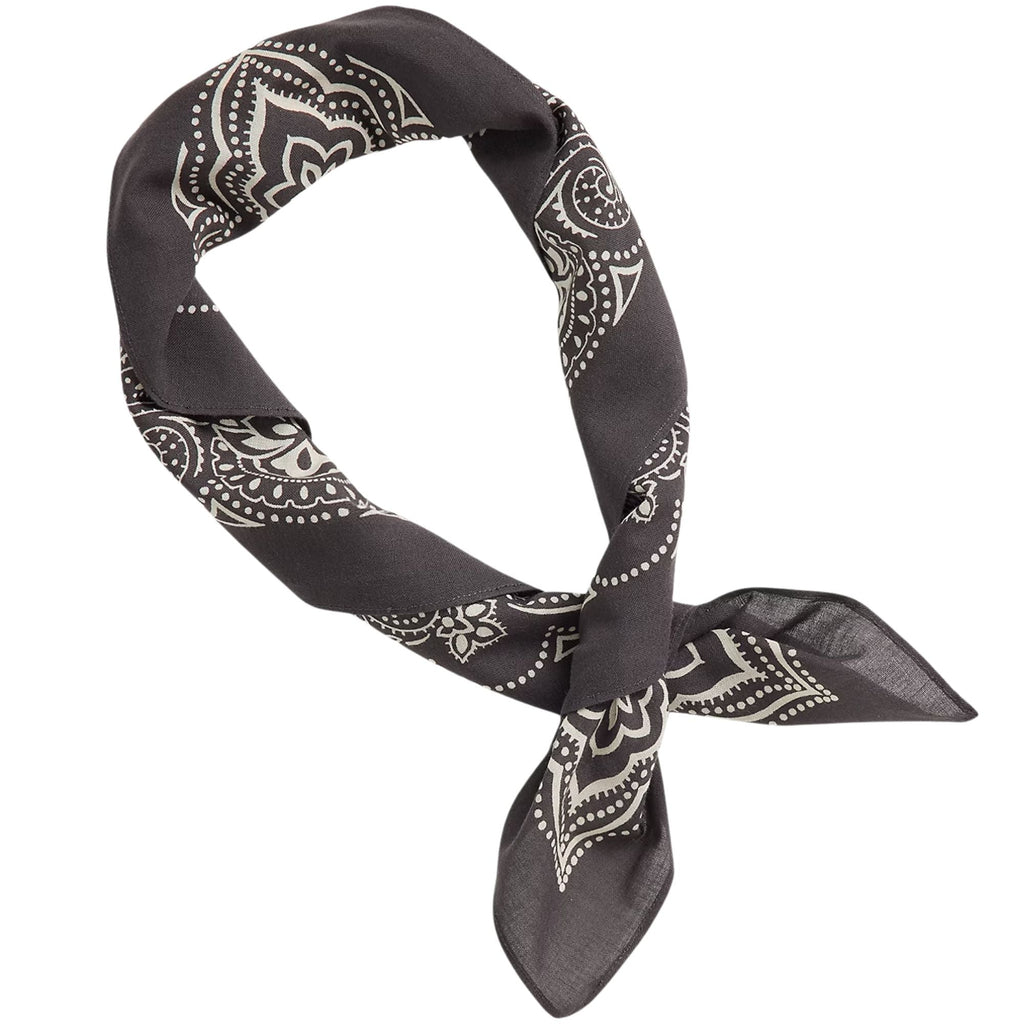 RRL by Ralph Lauren Ranch Logo Bandanna - Brown/Cream