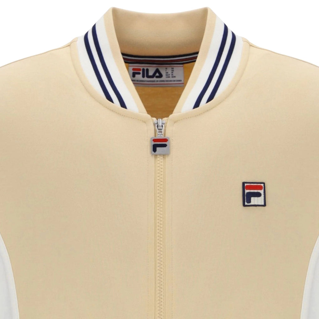 Fila Vintage Settanta Baseball Track Top - Classic Beige
