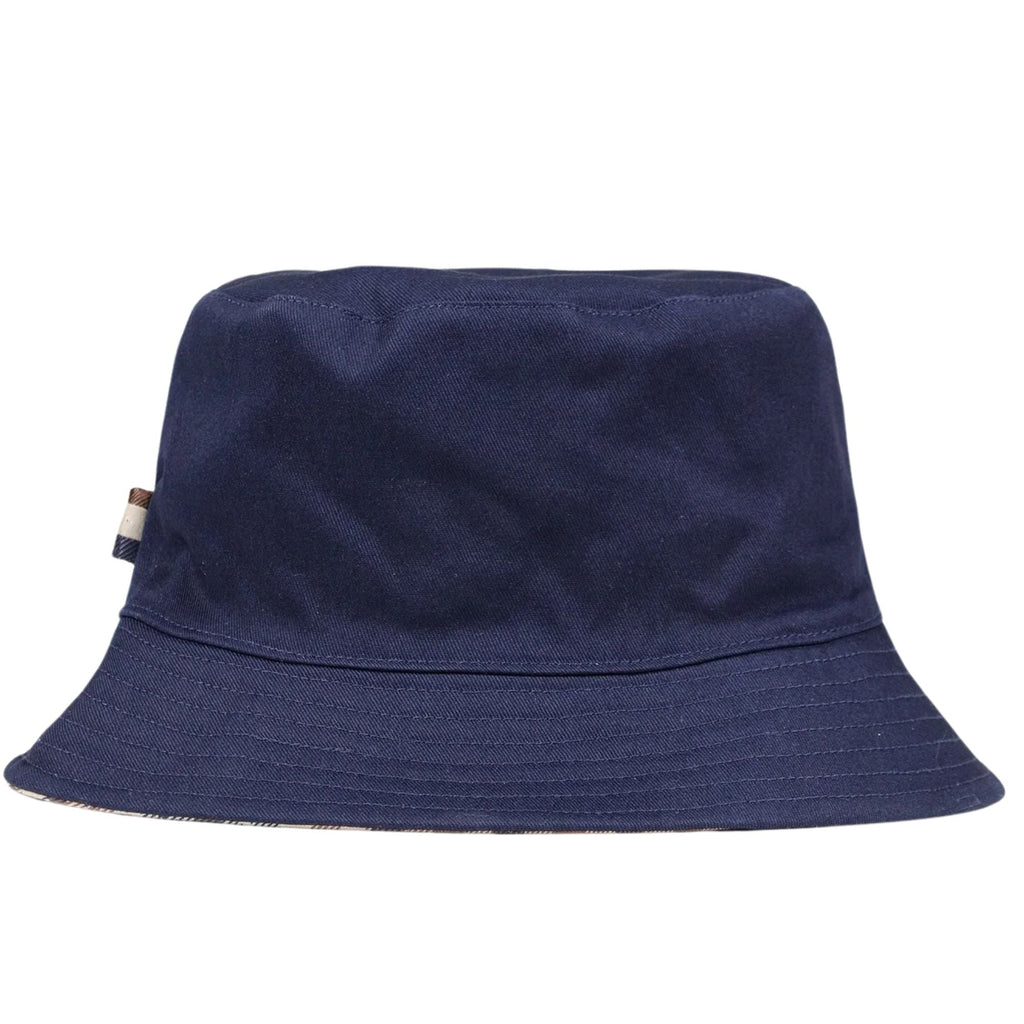 Aquascutum Reversible Cotton Bucket Hat - Club Check